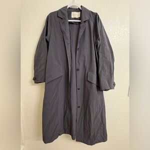 Aritzia The Group Babaton Trench Charcoal Coat